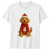 Knitted Dog SnowUnisex Christmas Holidays Unisexs TShirt Unisexs Tee Graphic Shirt