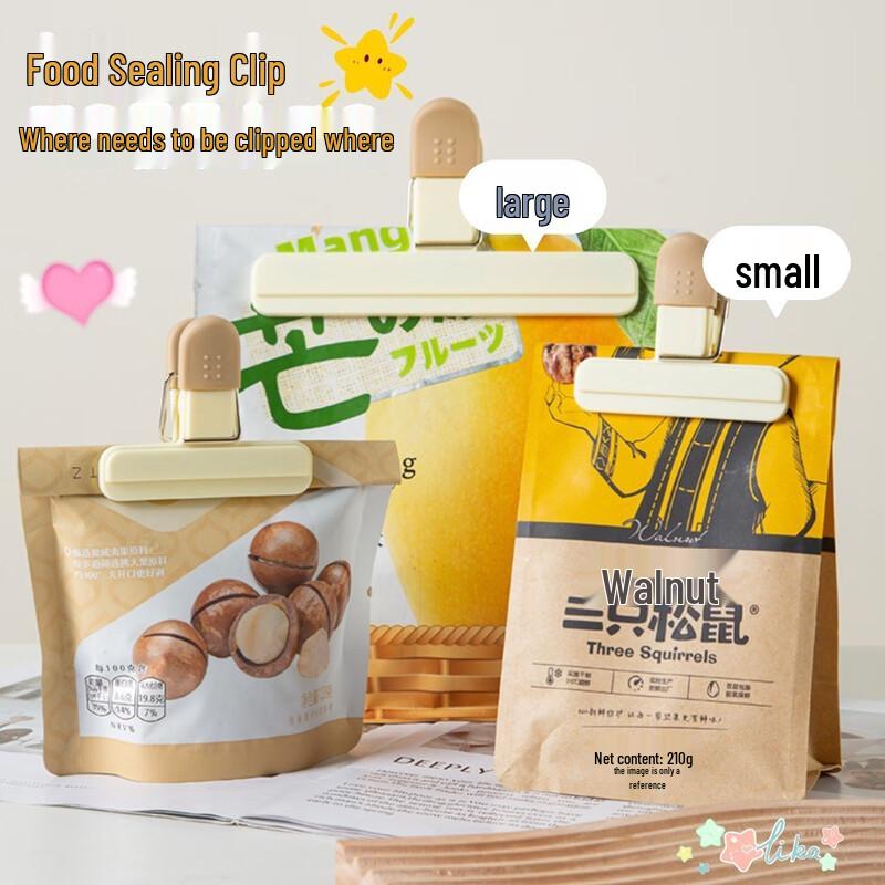 Fumede Food Bag Sealing Clips Set