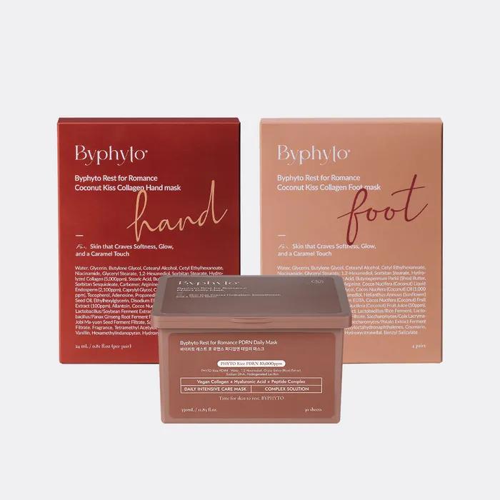 [Byphyto] Byphyto Self-Care Set (Mask Pack + Hand Pack + Foot Pack)