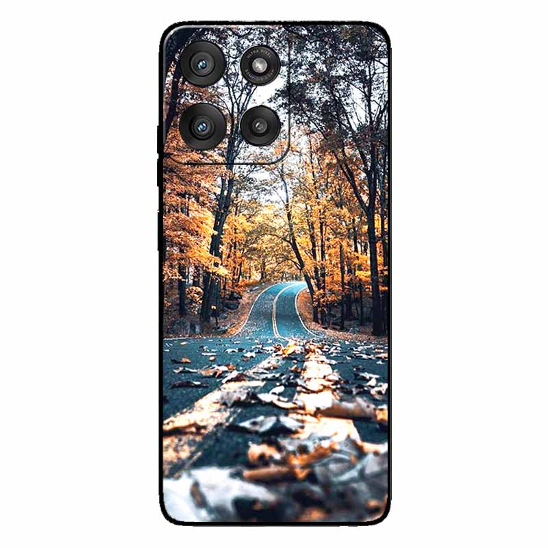 For Motorola Moto G56 G86 Case Fashion Protective Silicone Back Cover For Moto G86 5G TPU Back Phone Capa MotoG56 5G Wolf Funda
