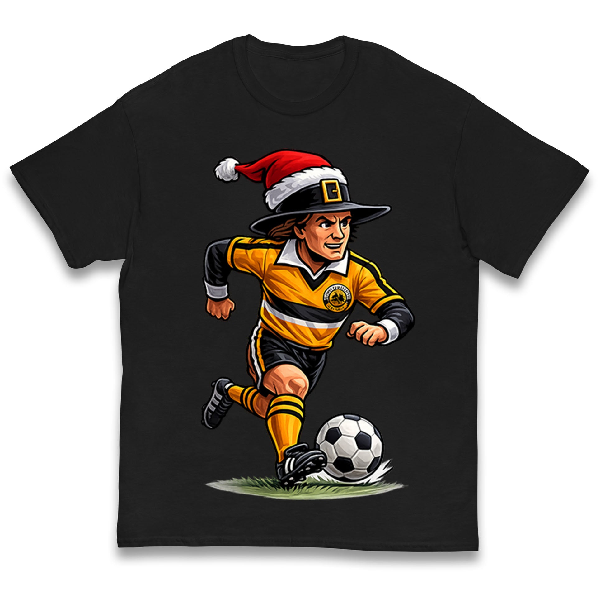 Retro Boston United Christmas Kids T Shirt 160