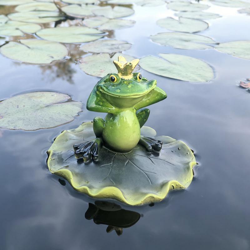 

Garden Courtyard Resin Frog Ornament for Ponds 12*12.5*9.5 cm