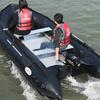 Leilv Inflatable Fishing Boat with Aluminum Bottom