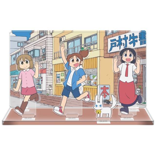 Azumaker CITY THE ANIMATION Acrylic Diorama Stand Midori Nagumo Niikura Wako Izumi Japanese Anime Figure Goods