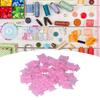 200Pcs Plastic Floss Bobbin Sorting Storage Function Butiful Practical Household   Sewing Thrd Storage