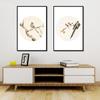 Chinesische Tuschmalerei Zwei glückliche Vögel stehen im Zweig Bild Leinwand Malerei für Wohnzimmer Home Wand Kunst Gang moderne Dekor