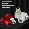 1/4inch Male and Female Threads Air Fittings Aluminum 360 Degree Swivel Air Hose Connectors Pneumatic Tool Parts