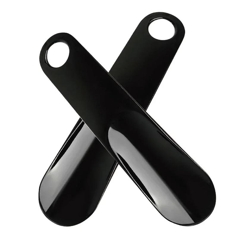 Flexible Sturdy Plastic Shoe Spoon Shoehorn Portable Shoe Lifter Helper Household Travel Wear Tool
