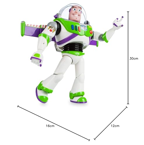 Disney Buzz Lightyear Interaktive sprechende Actionfigur - 12 Zoll