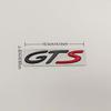 1pc 3D Metal GTS Emblem Decal Side Fender Rear Trunk Badge Sicker for Panamera Taycan Mayenne 911 718