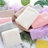Soft Coral Fleece Quick-Dry Baby Face Towel - Small, Plain Color, Water Absorbent