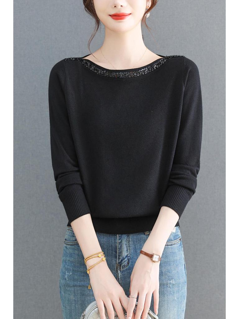 Chic Mom-Style Wool Cardigan - Autumn/Winter Versatile Sweater for Women