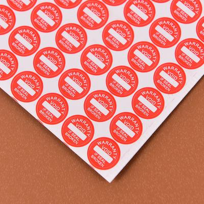 208 Stück 10 mm Garantie Zerbrechlich Siegel Etikett Aufkleber Universal Garantiert Ungültig Aufkleber