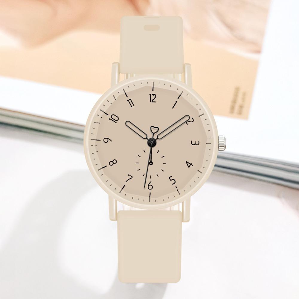 New Candy Color Women Watch Silicone Strap Arabic Digital Dial Sports Wristwatch Ladies Quartz Watche Student Use