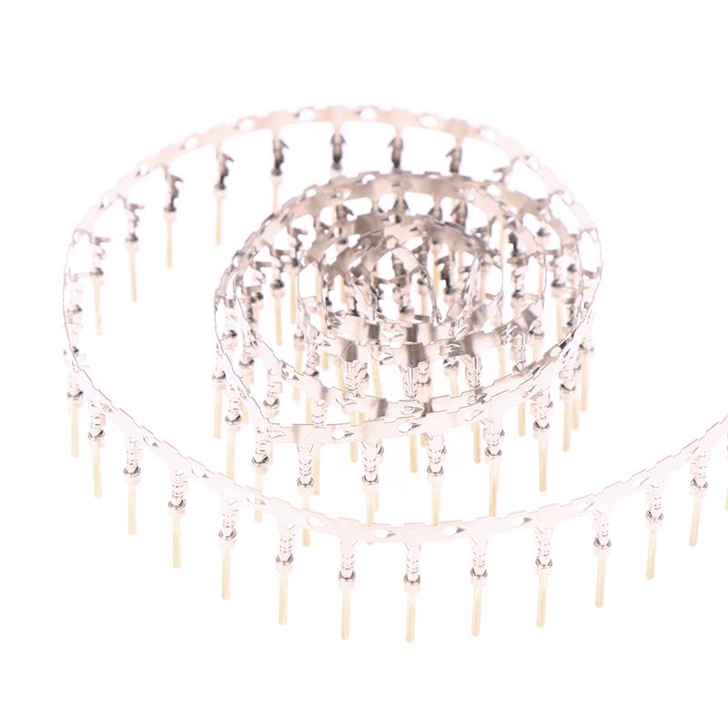 100Pcs 1.0Mm Female Socket For Db Terminal Connector Gold Plated Male/Female Pin For Nixie Clock Tubes In12 In18 Qs27-1 Sz4-1