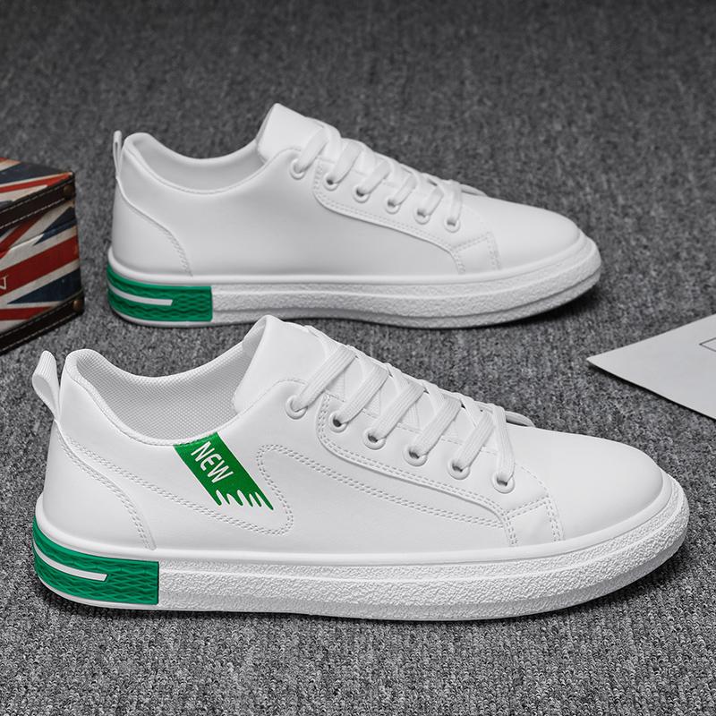 

High Quality Men s Leather White Shoes Formal Shoes 2025 Summer Men s Street Wear Office Classic Style Casual Outdoor Flat Shoes 39