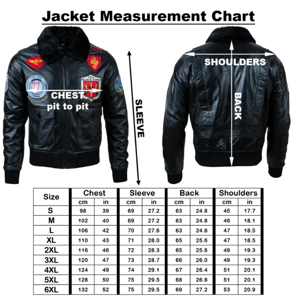 AVIATRIX Men's Real Leather Aviator Pilot Bomber Jacket (2KVE) - Black with Silver Fur Collar