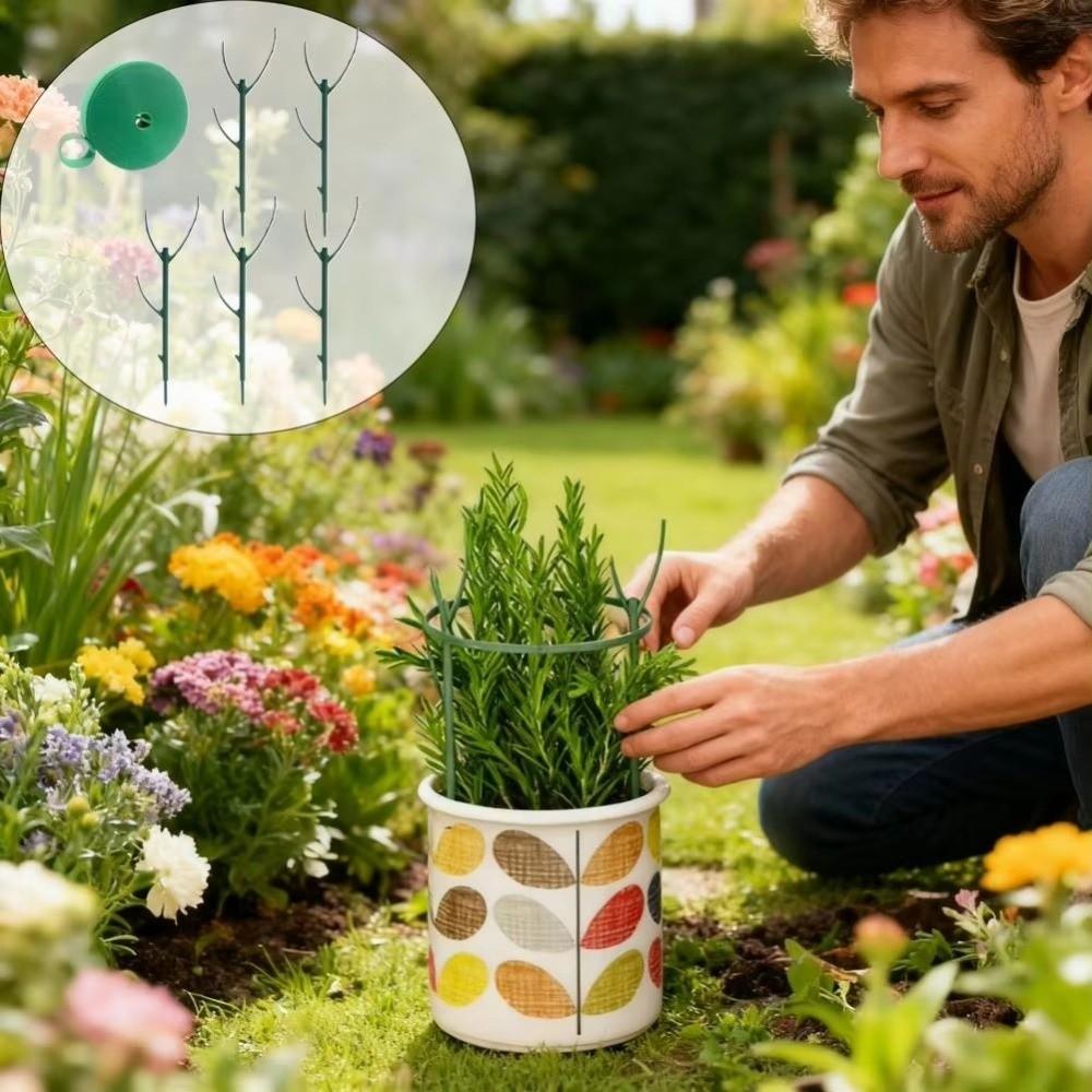 Plastic Climbing Vine Stake Flower Pot Trellis Garden Plant Stake Plant Support Pile  Greenhouse