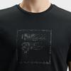 Fila Simple Logo Print Casual Versatile Short Sleeve T-Shirt Men Tops Black F11M432108FBK