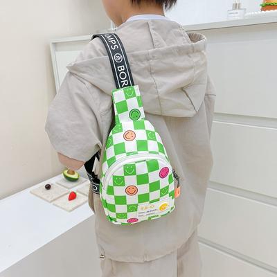 Novas bolsas infantis, elegantes e fofas, para meninos e meninas, bolsas de peito, casuais e leves, para meninas pequenas, bolsas diagonais de um ombro