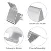 10pcs Heavy Duty Metal Cabinet Shelf Clips Durable Metal File Cabinet Shelf Clips Shelving Supports Cabinet Partition board snap