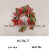 New Pinecone Red Berry Christmas Wreath - Festive Wall & Door Hanging Decoration