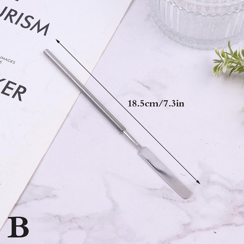 Make-up-Toner-Spatel aus Edelstahl, Mischstab, Foundation-Creme-Mischwerkzeug