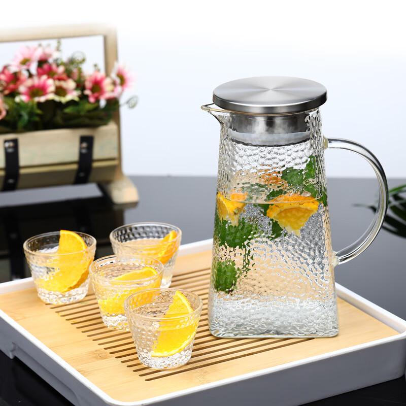 Shangqi Thickened Hammered Glass Cold Water Pitcher