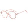 Fashion Unisex Round Plain Glasses for Men Women Pc Frame Glasses for Party Eyeglasses Eyewear Optical Glasses