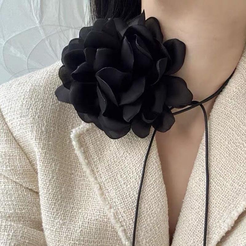 Dámské svatební šperky svatební elegantní květinový náhrdelník gotický vintage
