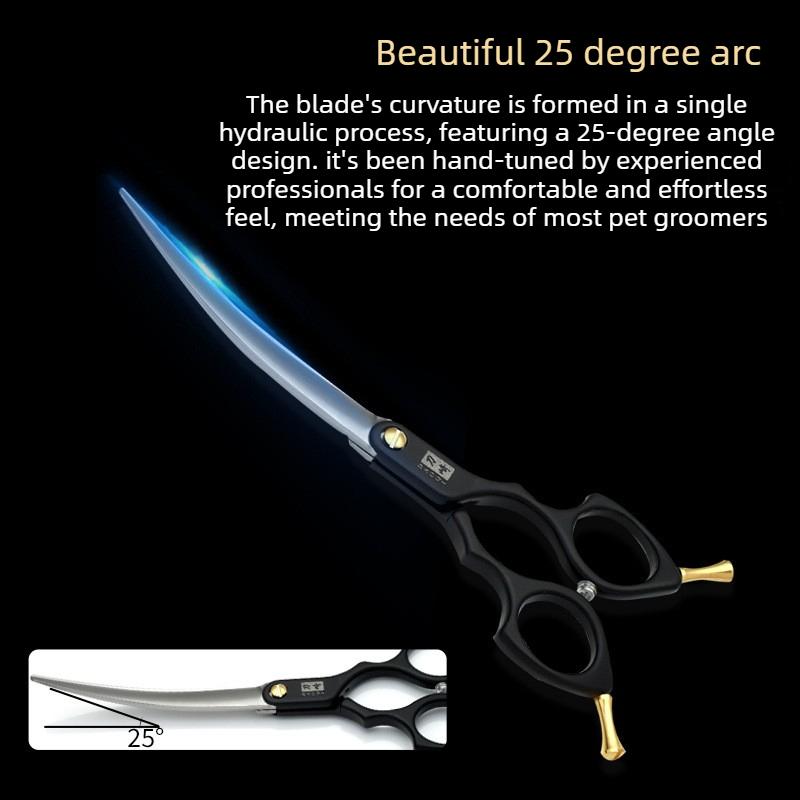 Colored Pet Shears, 6.5-inch Scissors, 9Cr18, for Cat and Dog Grooming, Pet Supplies