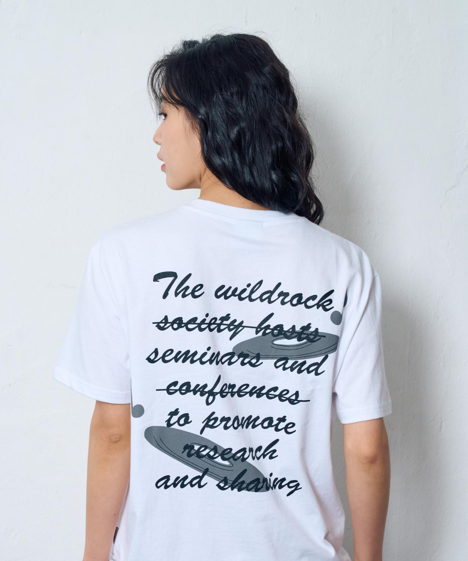 Wild Rock Wild Records On Short Sleeve T-Shirt_White L