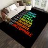1pc  Non-Slip Machine Washable Polyester Door Mat Rug Tapestry for Hallway Aisle Living Room Bedroom Foyer Outdoor Patio Garden Courtyard