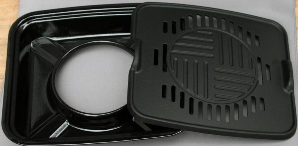 Ikenaga Iron Works Grilling Plate - Reduces Smoke - Griddle for Gourmet Food