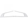 2pcs/set Car Steering Wheel Decoration Frame Cover Trim Fit for Alfa Romeo Giulia 2017 Car Styling