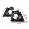 1 set Fog Lights Headlight For Toyota Corolla Altis 2014 2015 2016 led Fog Lamp Cover Grill Bezel Front Bumper halogen Fog Light