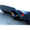 Automobile Exhaust Muffler Stainless Steel Tube Chrome Modified Rear Tail For Mitsubishi ASX Car Accessories