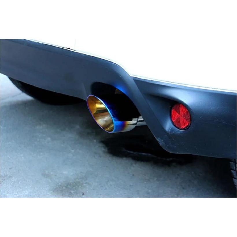 Automobile Exhaust Muffler Stainless Steel Tube Chrome Modified Rear Tail For Mitsubishi ASX Car Accessories