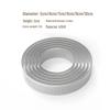 Stainless Steel Perforated Tart & Mousse Ring - Round Baking Mold & Cookie Cutter, Multi-Size