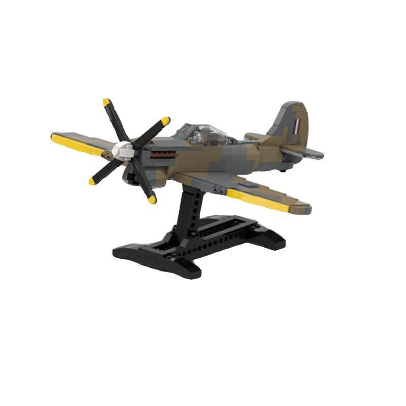 -152107 Wwii Storm Mk. V Combat Aircraft, Compatible Assembly Set Building Block Toy Boy