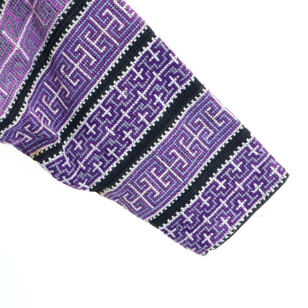 OLD 90s reversible Jacket Black x purple system Women Used