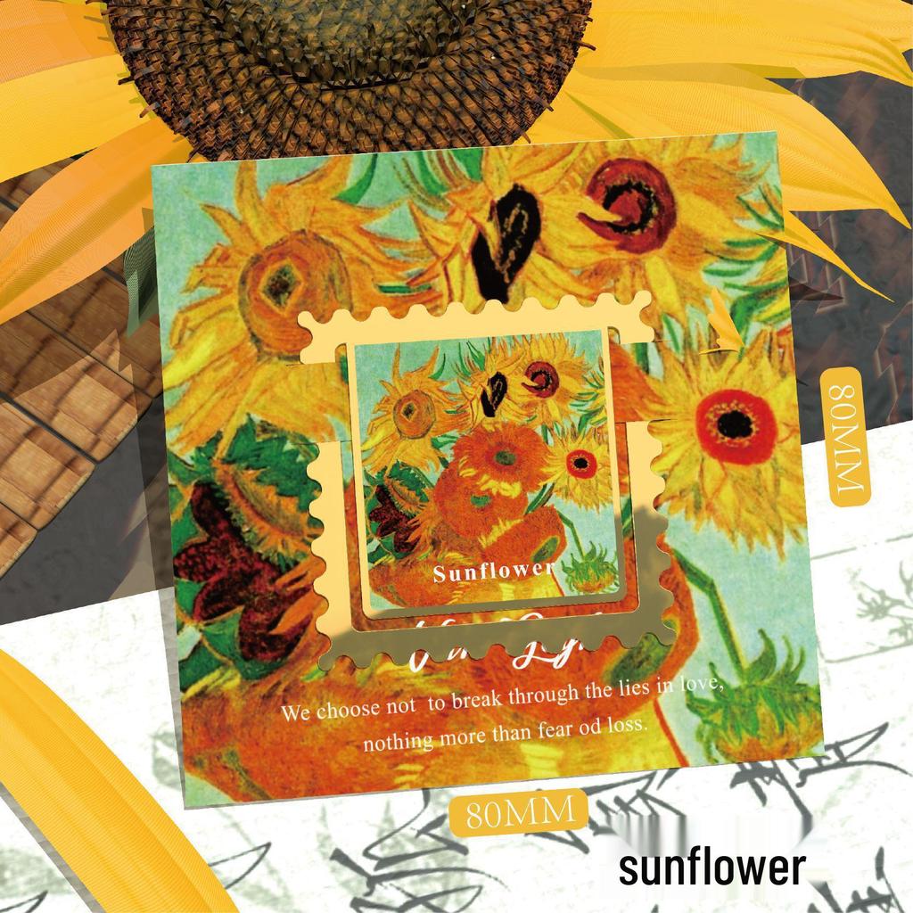 Van Gogh Ölgemälde Metall Lesezeichen - Klassischer Souvenir Clip Geschenk