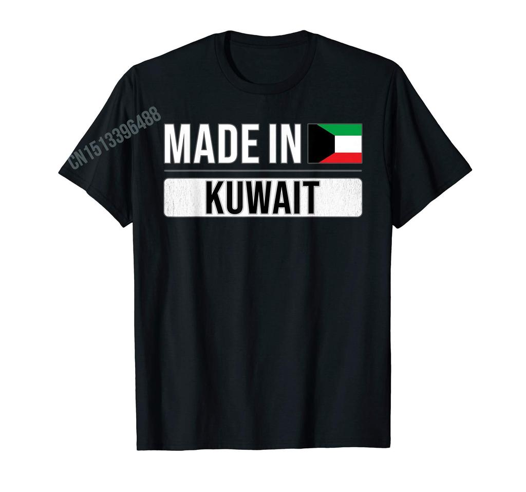 Men Women T Shirt More Design Kuwaiti Flag Funny Kuwait Vacation TShirt Tops 100 Tees