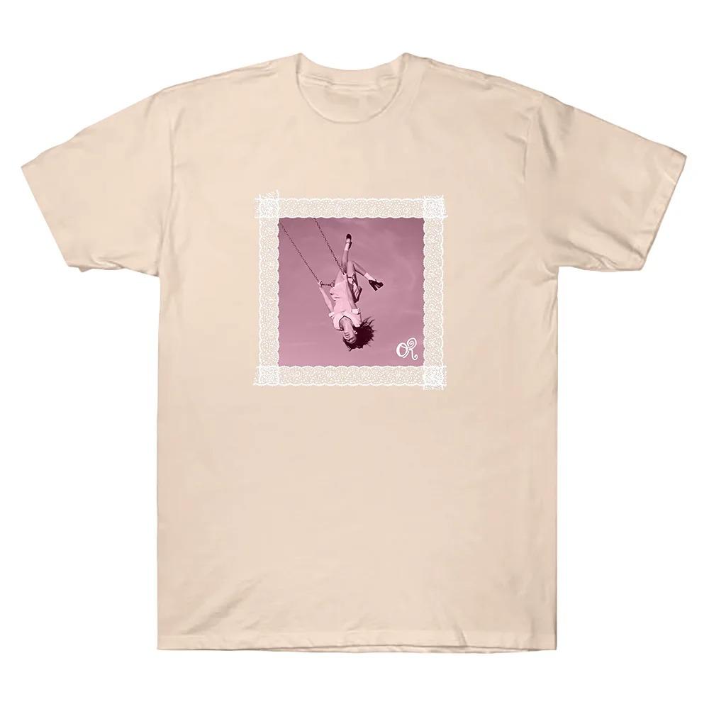 Spitzenalbumcover Übergroßes Baumwoll-T-Shirt 2026 Olivia Du scheinst ziemlich traurig für ein Mädchen zu sein, das so verliebt ist Kleidung Mode Lässiges T-Shirt Unisex