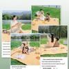 City Wave Waterproof Picnic & Camping Ground Mat - Thick, Foldable, Moisture-Proof, Portable