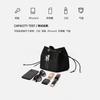 Handheld Jacquard Cloth Bucket Bag Chinese Style Drawstring High-end Women's Handbag Fashionable Small Shoulder