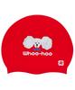 Laelliseupocheu [Oruc810 Red] Poodle Huhu Silicone Swim Cap Red