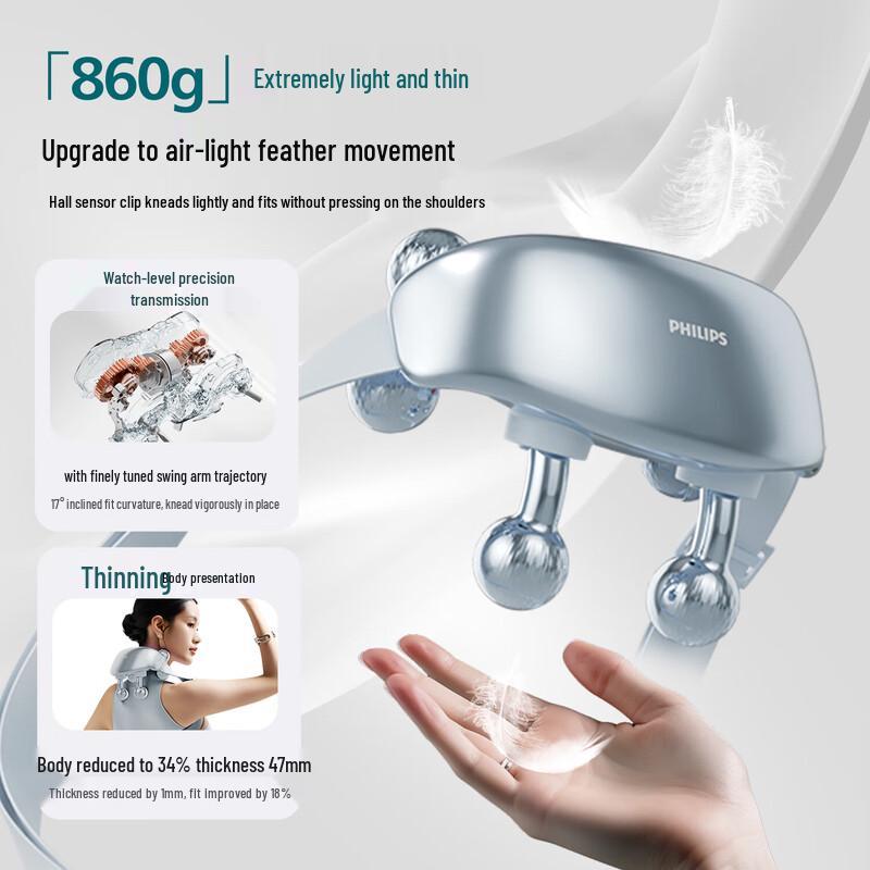 

Массажер для шеи и плеч Philips Little Goldfish Pro