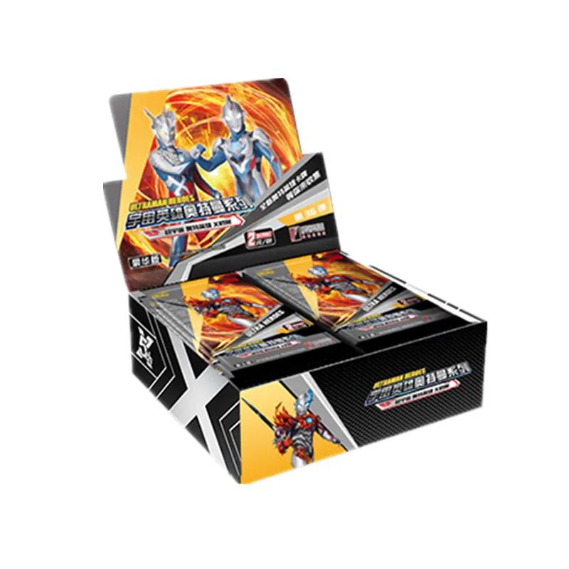 KAYOU Ultraman Blazar Card Ultraman Ginga Fun Special Package Collection High Temperature Discoloration Cards Children Toys Gift