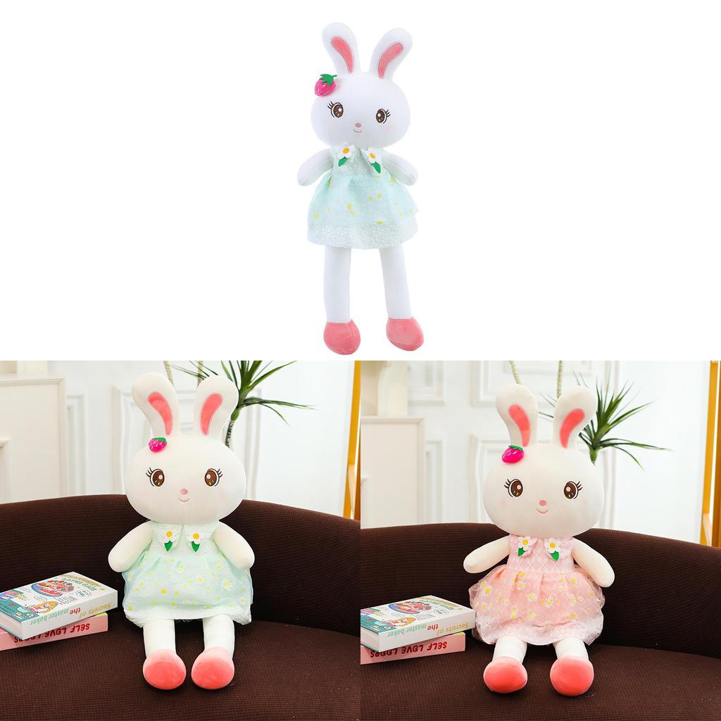 Cute Bunny Plush Toy With Sleep Support For Girls And Kids